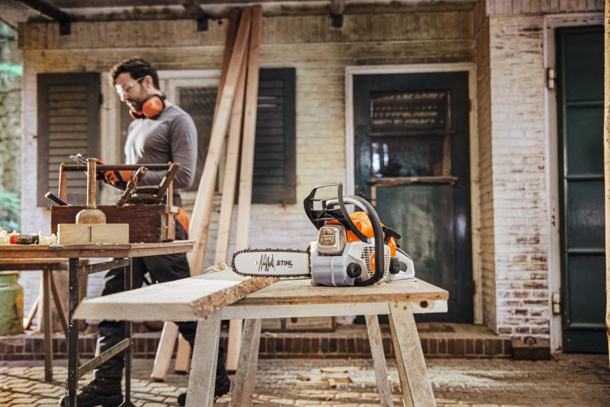STIHL MS 162 Benzinmotoros láncfűrész