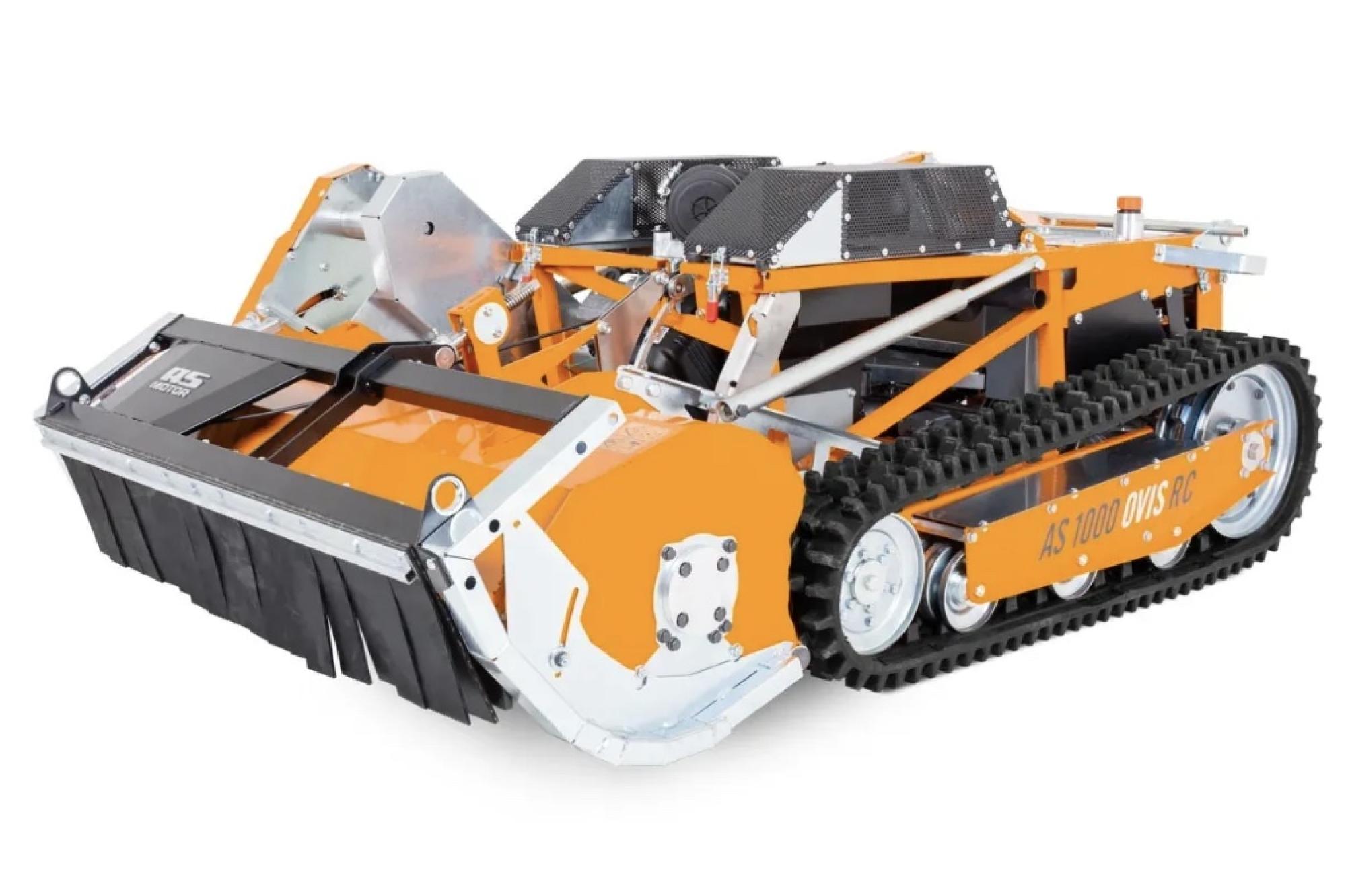 AS-Motor AS 1000 OVIS EVO RC rádiótávirányítású lengőkéses szárzúzó