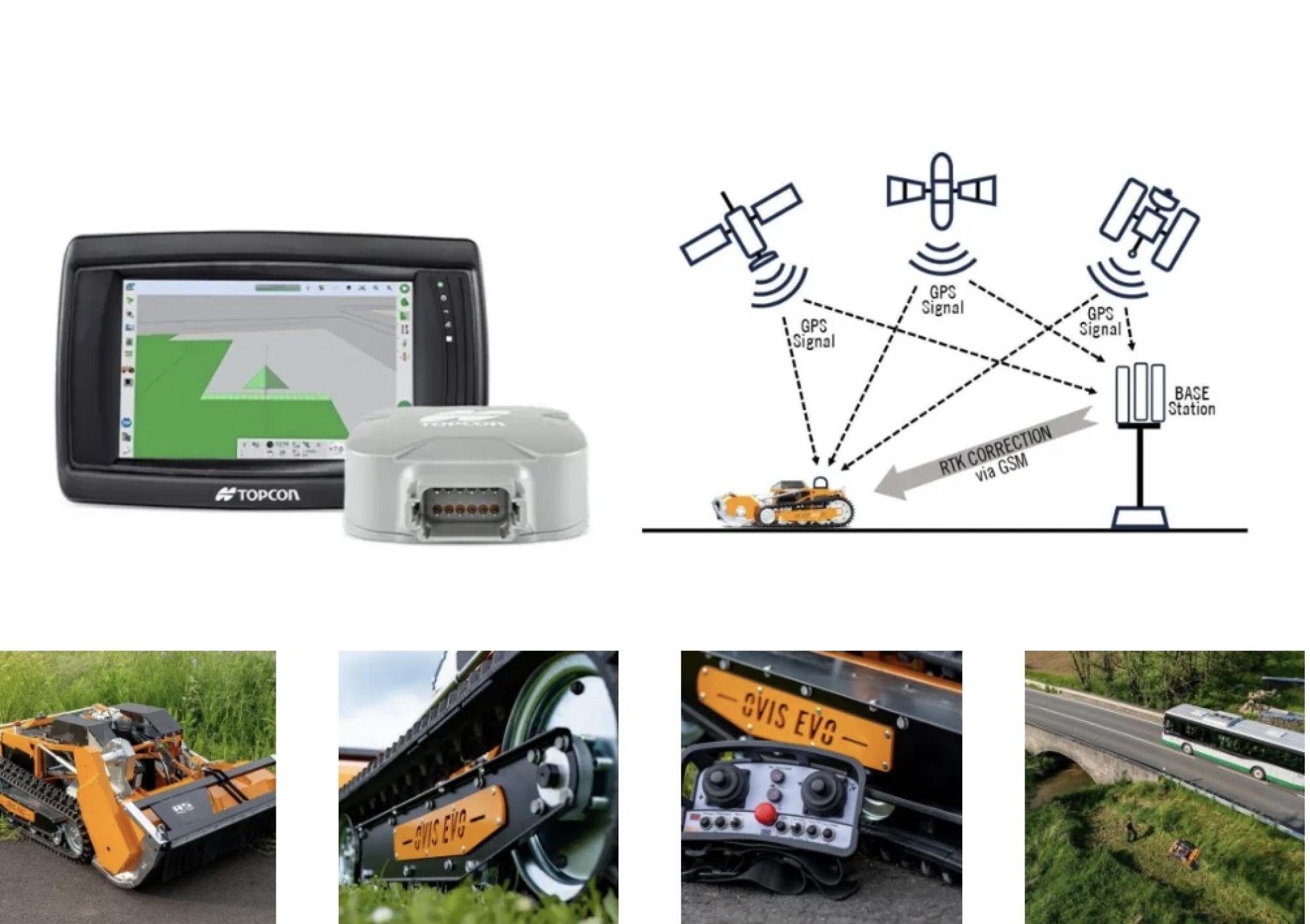 AS-Motor AS 1000 OVIS EVO RC rádiótávirányítású lengőkéses szárzúzó