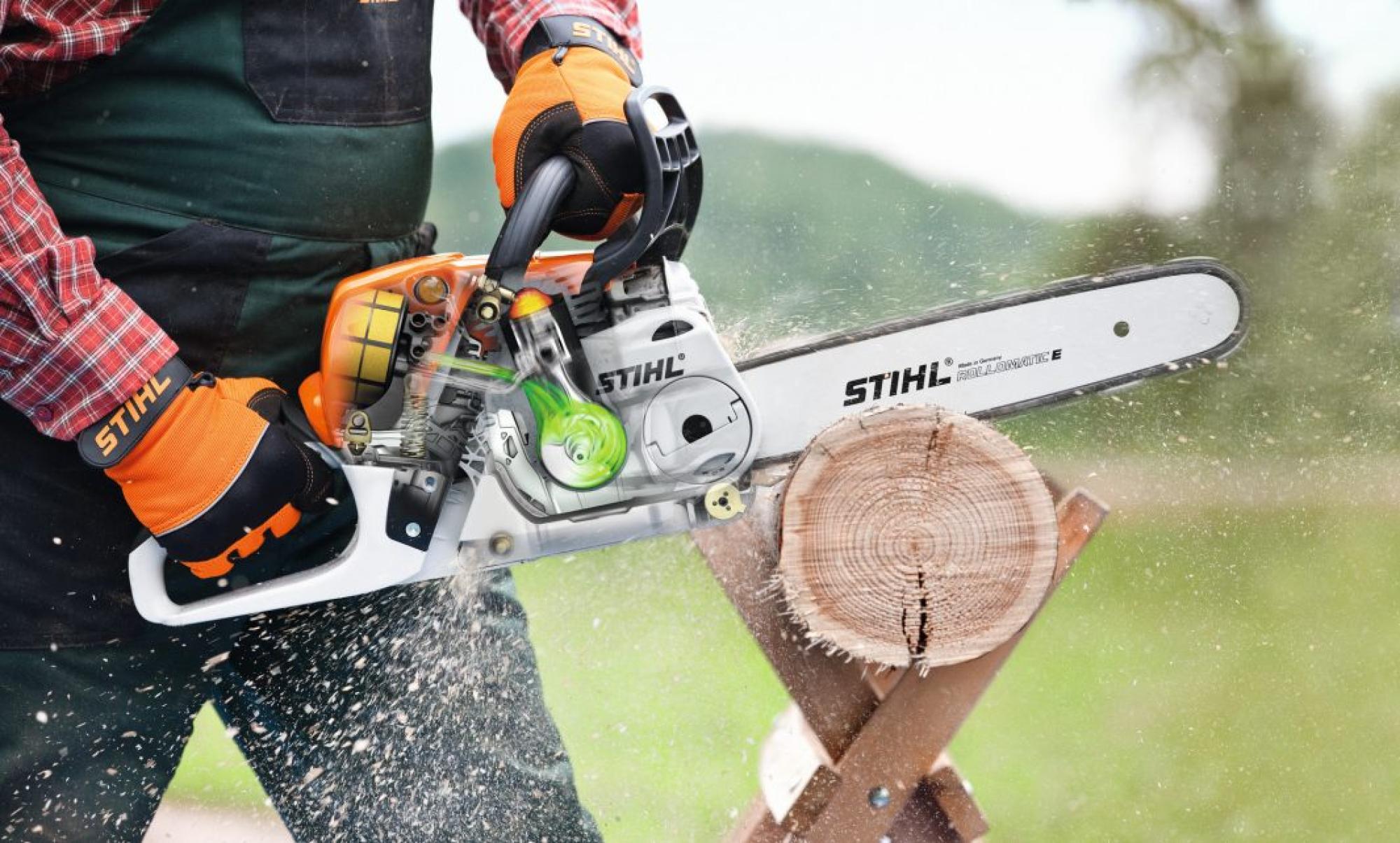 STIHL MS 231 Benzinmotoros láncfűrész