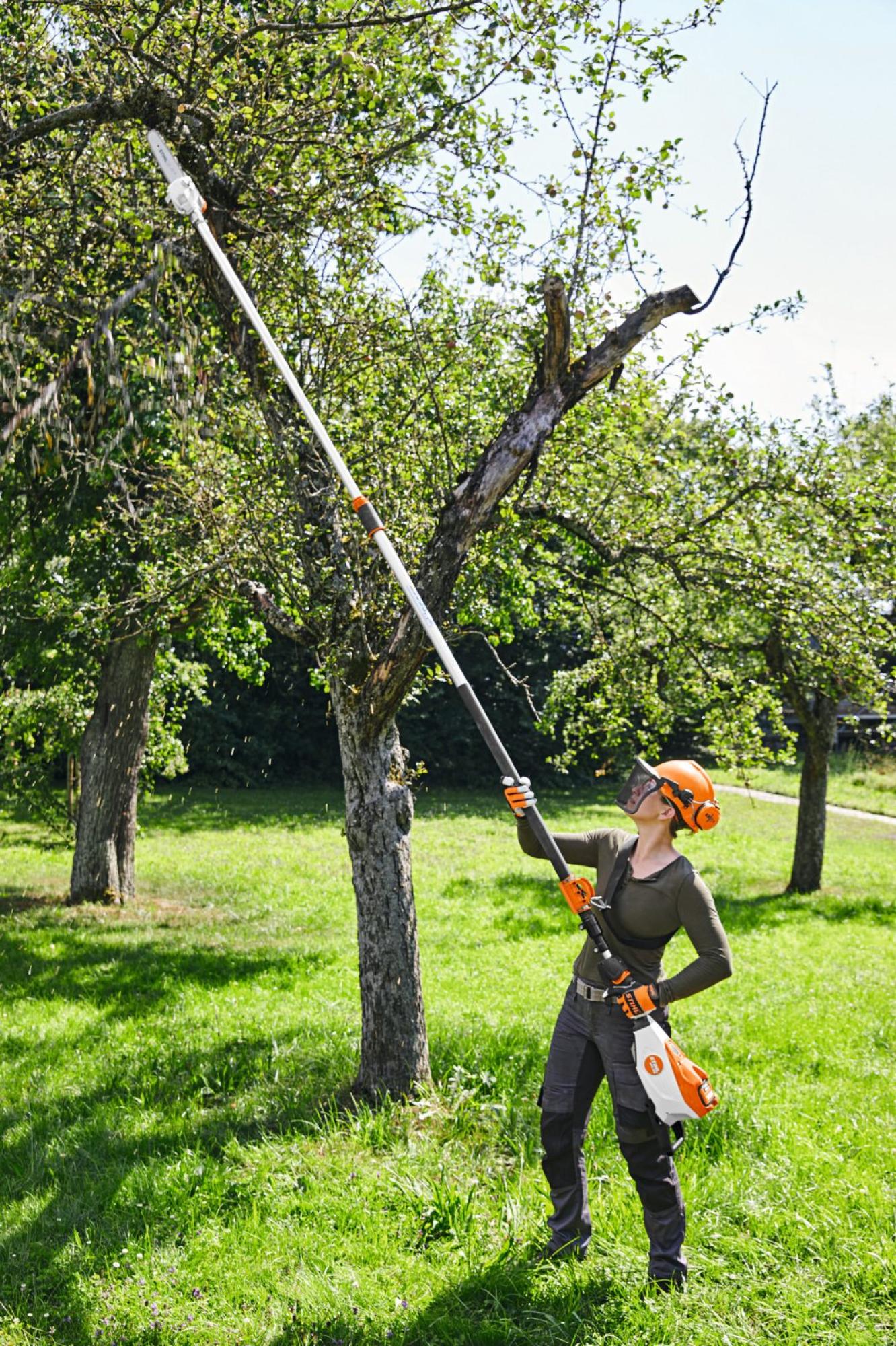 STIHL HTA 135 AP Akkumulátoros magassági ágnyeső (Akkumulátor és töltő nélkül)