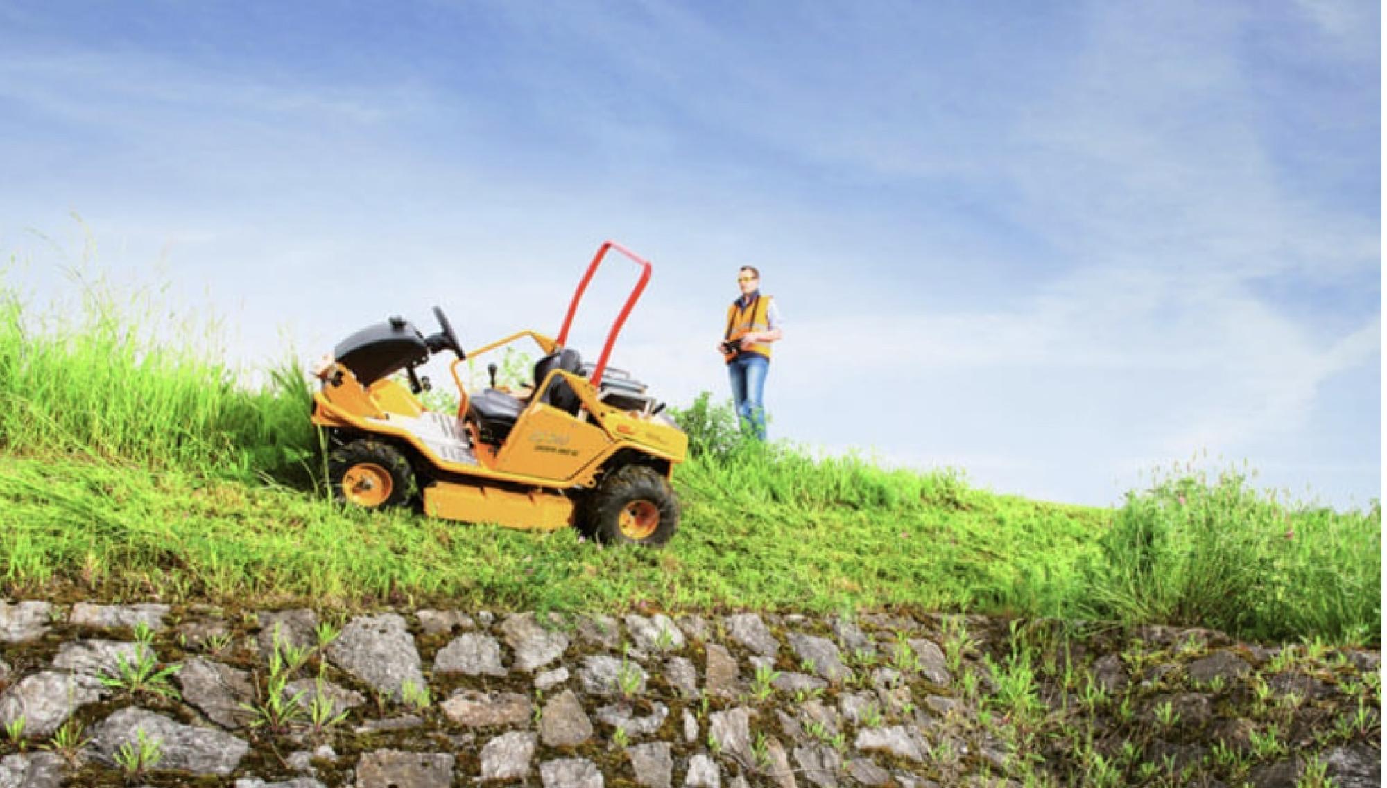 AS-Motor AS 940 Sherpa 4WD RC távirányítható, felülős magasgazvágó 