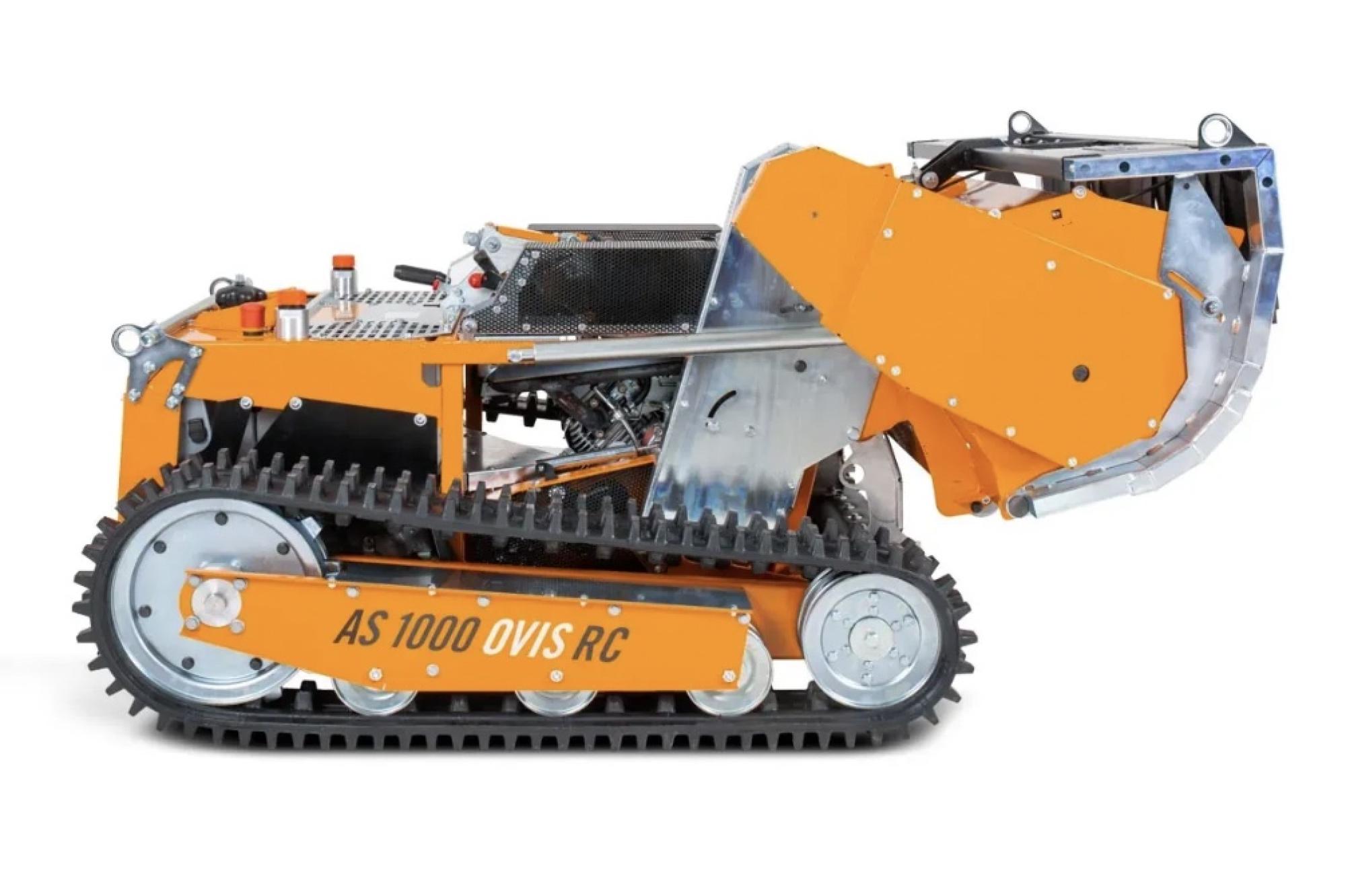 AS-Motor AS 1000 OVIS EVO RC rádiótávirányítású lengőkéses szárzúzó